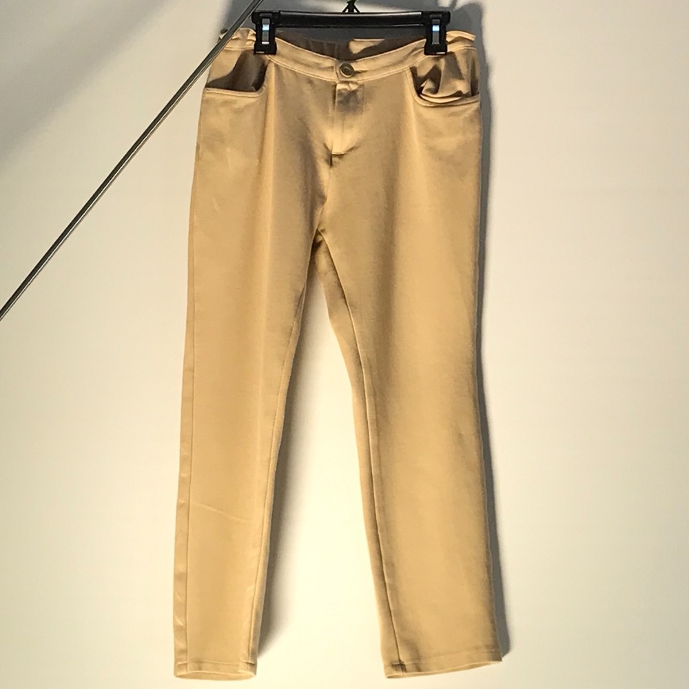 GIRLS STRETCH STRAIGHT LEG PANTS SIZE 14.5